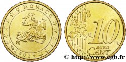 MONACO 10 Cent CHEVALIER GRIMALDI 2002 SPL63