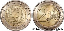 GERMANIA 2 Euro 30e ANNIVERSAIRE DU DRAPEAU EUROPÉEN - Karlsruhe 2015 Hambourg J
