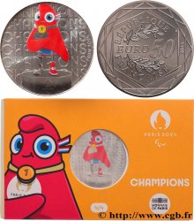 FRANCIA 50 Euro MASCOTTE CHAMPIONS 2023 Pessac
