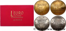 FRANCE Coffret 1 et 2 Euro de Paris 1998