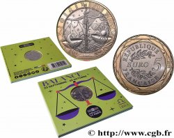 FRANCE Blister 5 Euro ASTROLOGIE - BALANCE 2026 Pessac - Monnaie de Paris