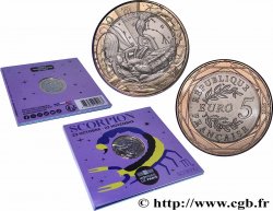 FRANCE Blister 5 Euro ASTROLOGIE - SCORPION 2026 Pessac - Monnaie de Paris