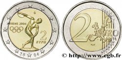 GRÈCE 2 euro JEUX OLYMPIQUES D ATHÈNES 2004 2004 Athènes