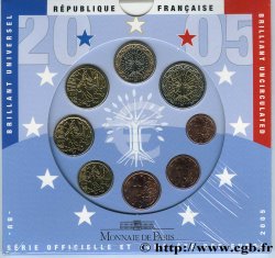 FRANCE SÉRIE Euro BRILLANT UNIVERSEL  2005 Pessac - Monnaie de Paris
