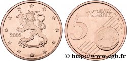FINLANDIA 5 Cent LION HÉRALDIQUE 2005 Vanda