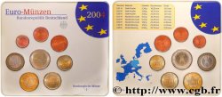 ALLEMAGNE SÉRIE Euro BRILLANT UNIVERSEL - Hambourg J 2004 Hambourg J