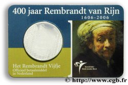 PAYS-BAS Blister 5 Euro 400e ANNIVERSAIRE DE LA NAISSANCE DE REMBRANDT tranche A 2006 SPL