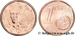 FRANCE 1 Cent NOUVELLE MARIANNE 2002 SPL64