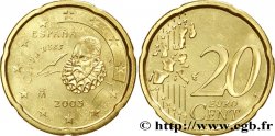 ESPAGNE 20 Cent CERVANTÈS 2003 SPL63
