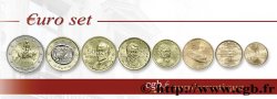 GRECIA LOT DE 8 PIÈCES EURO (1 Cent - 2 Euro Europe) 2003 Athènes Athènes