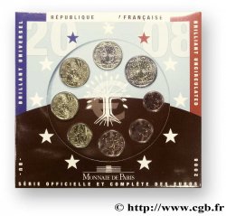 FRANKREICH SÉRIE Euro BRILLANT UNIVERSEL  2008 Pessac - Monnaie de Paris