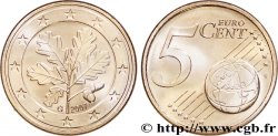 ALLEMAGNE 5 Cent RAMEAU DE CHÊNE - Karlsruhe G 2007 SPL63