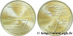 FINLANDE 5 Euro 150ème ANNIVERSAIRE DE LA DÉMILITARISATION DE L ARCHIPEL D AHVENANMAAN (ALAND) 2006 BU