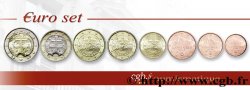 SLOWAKEI LOT DE 8 PIÈCES EURO (1 Cent - 2 Euro Croix double) 2009 Kremnica