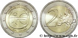 AUTRICHE 2 Euro 10ème ANNIVERSAIRE DE L’EURO  2009 Vienne 