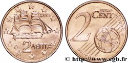 GRÈCE 2 Cent CORVETTE 2007 SPL63
