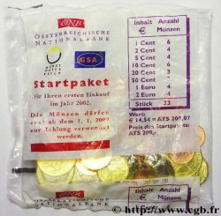 AUSTRIA KIT DE PRÉ-ALIMENTATION 29 PIÈCES 2002 Vienne
