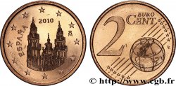 ESPAGNE 2 Cent COMPOSTELLE 2010 SPL63