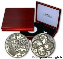 FRANCE Belle Épreuve 50 Euro EUROPA - PREMIER ANNIVERSAIRE DE L’EURO 2003 BE