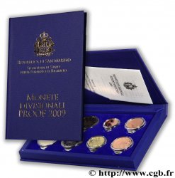RÉPUBLIQUE DE SAINT- MARIN COFFRET Euro BELLE ÉPREUVE 2009 Rome
