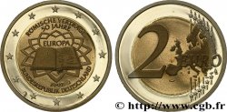 ALLEMAGNE Belle Épreuve 2 Euro CINQUANTENAIRE DU TRAITÉ DE ROME - Hambourg J 2007 BE