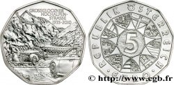 AUTRICHE 5 Euro GROSSGLOCKNER - 75ème ANNIVERSAIRE DE LA ROUTE ALPINE  2010 SPL64