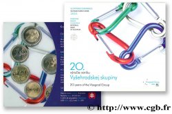 SLOVAQUIE SÉRIE Euro BRILLANT UNIVERSEL - 20ème ANNIVERSAIRE DU GROUPE DE VISEGRAD 2011 BU