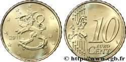 FINLANDE 10 Cent LION HÉRALDIQUE 2011 SPL63