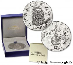 FRANCE 10 Euro CHARLEMAGNE 2011 FDC
