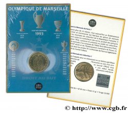 FRANCE Blister BU 1 Euro 1/2 OLYMPIQUE DE MARSEILLE 2011 Pessac