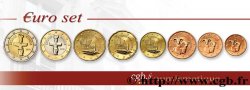 CHYPRE LOT DE 8 PIÈCES EURO (1 Cent - 2 Euro Idole de Pomos) 2010 SPL63
