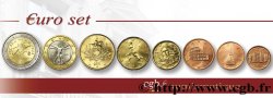 ITALIE LOT DE 8 PIÈCES EURO (1 Cent - 2 Euro Anniversaire de l’Unification Italienne) 2011 SPL63