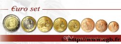 ESPAGNE LOT DE 8 PIÈCES EURO (1 Cent - 2 Euro Juan-Carlos I) 2012 Madrid