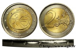ESPAGNE 2 Euro 10ème anniversaire de l’euro, tranche “roue de wagon” 2009 SPL63