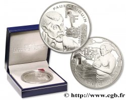 FRANCIA Belle Épreuve 1 Euro 1/2 CENTENAIRE DE LA MORT DE PAUL GAUGUIN (1848-2003) 2003