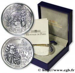 FRANCE Brillant Universel 5 Euro ANNÉE DU TIGRE 2010 Pessac
