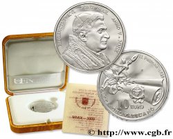 VATICAN Belle Épreuve 10 Euro 80ème ANNIVERSAIRE DE LA FONDATION DE L’ETAT DE LA CITE DU VATICAN 2009 Rome