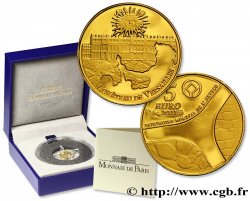 FRANCE Belle Épreuve 5 Euro CHÂTEAU DE VERSAILLES (or) 2011 BE