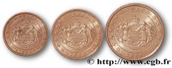 MONACO LOT 1 Cent, 2 Cent, 5 Cent ARMOIRIES 2001 Pessac