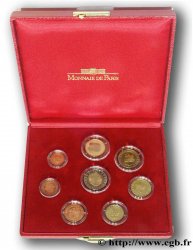 MONACO COFFRET Euro BELLE ÉPREUVE 2001