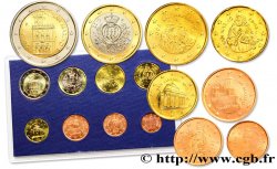 SAN MARINO LOT DE 8 PIÈCES EURO (1 Cent - 2 Euro Domus Magna) 2002/2010 n.d. Rome