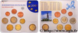 ALLEMAGNE SÉRIE Euro BRILLANT UNIVERSEL 2008 Munich D