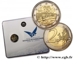 FRANCE Coin-Card 2 Euro D-DAY
 2014 Pessac
