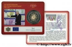 LUSSEMBURGO Coin-Card 2 Euro 10 ANS DES PIÈCES ET BILLETS EN EUROS 2012 Utrecht