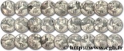 FRANCIA Lot des 27 pièces 10 Euro des RÉGIONS 2011 - Patrimoine 2011 Pessac