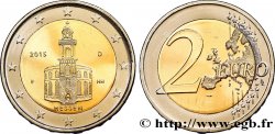 ALLEMAGNE 2 Euro HESSE - EGLISE SAINT-PAUL 2015 Stuttgart F