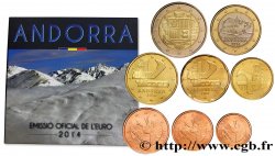 ANDORRA (PRINCIPALITY) SÉRIE Euro BRILLANT UNIVERSEL  2014 