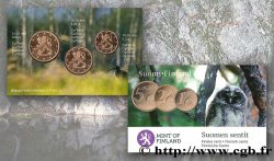 FINLANDE MINI-SÉRIE Euro BRILLANT UNIVERSEL 1,2 et 5 Cent 2010 Vanda