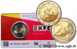 ITALY Coin-card 2 Euro EXPO MILANO 2015 2015 Rome