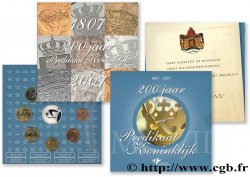 NIEDERLANDE SÉRIE Euro BRILLANT UNIVERSEL -  200 ans du prédicat royal 2007 Utrecht